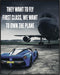 Posterizer 1 pcs-They Want To Fly First Class We Want To Own The Plane-Motivational & Inspirational Art-Gift for Entrepreneurs-Decor for Home & Of...